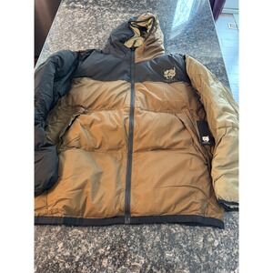 G59 Records Poly Fill Down Jacket Army Black XL New coat puffer winter‎